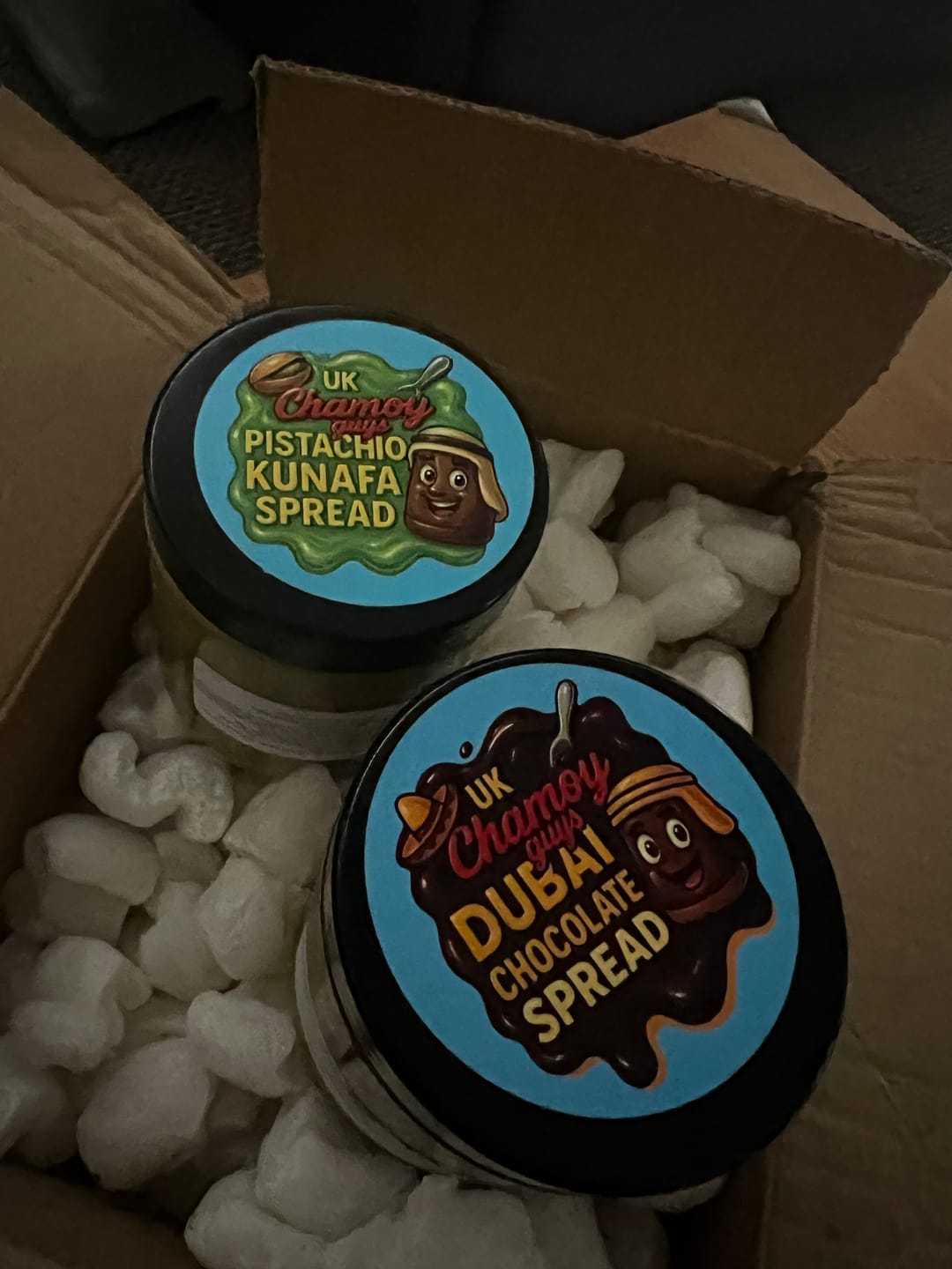 Customer photo review of Dubai Chocolate Pistachio Kunafa Spread