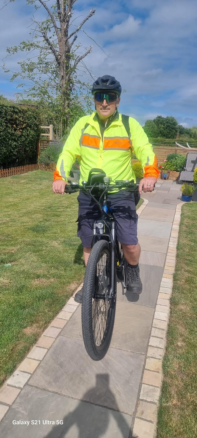 Customer photo review of DUOTTS C29 Electric Bike Ship to UK