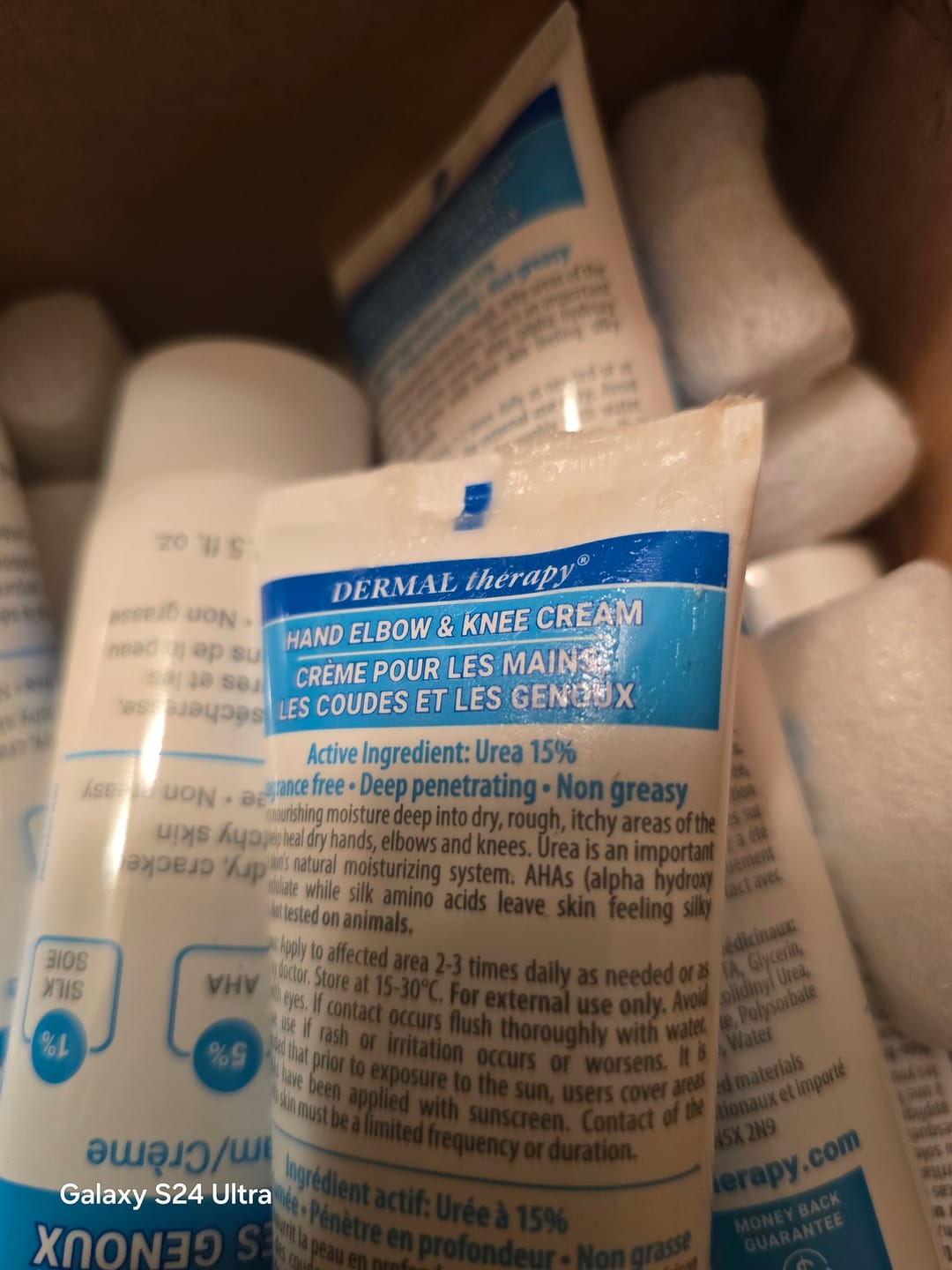 Customer photo review of Hand, Elbow & Knee Cream