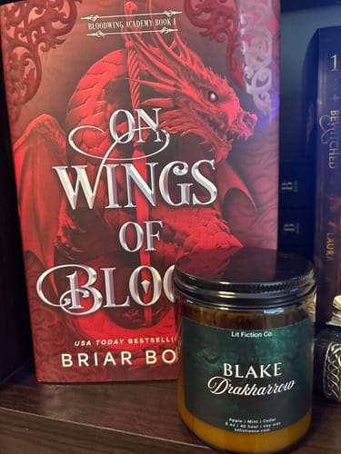 Customer photo review of Blake Drakharrow Candle