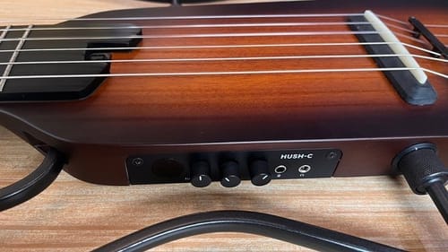 Customer photo review of Donner HUSH™ C Nylon Acoustic-Electric Guitar