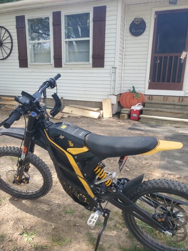 Customer photo review of 79Bike Falcon Pro, 72V Electric Dirt Bike
