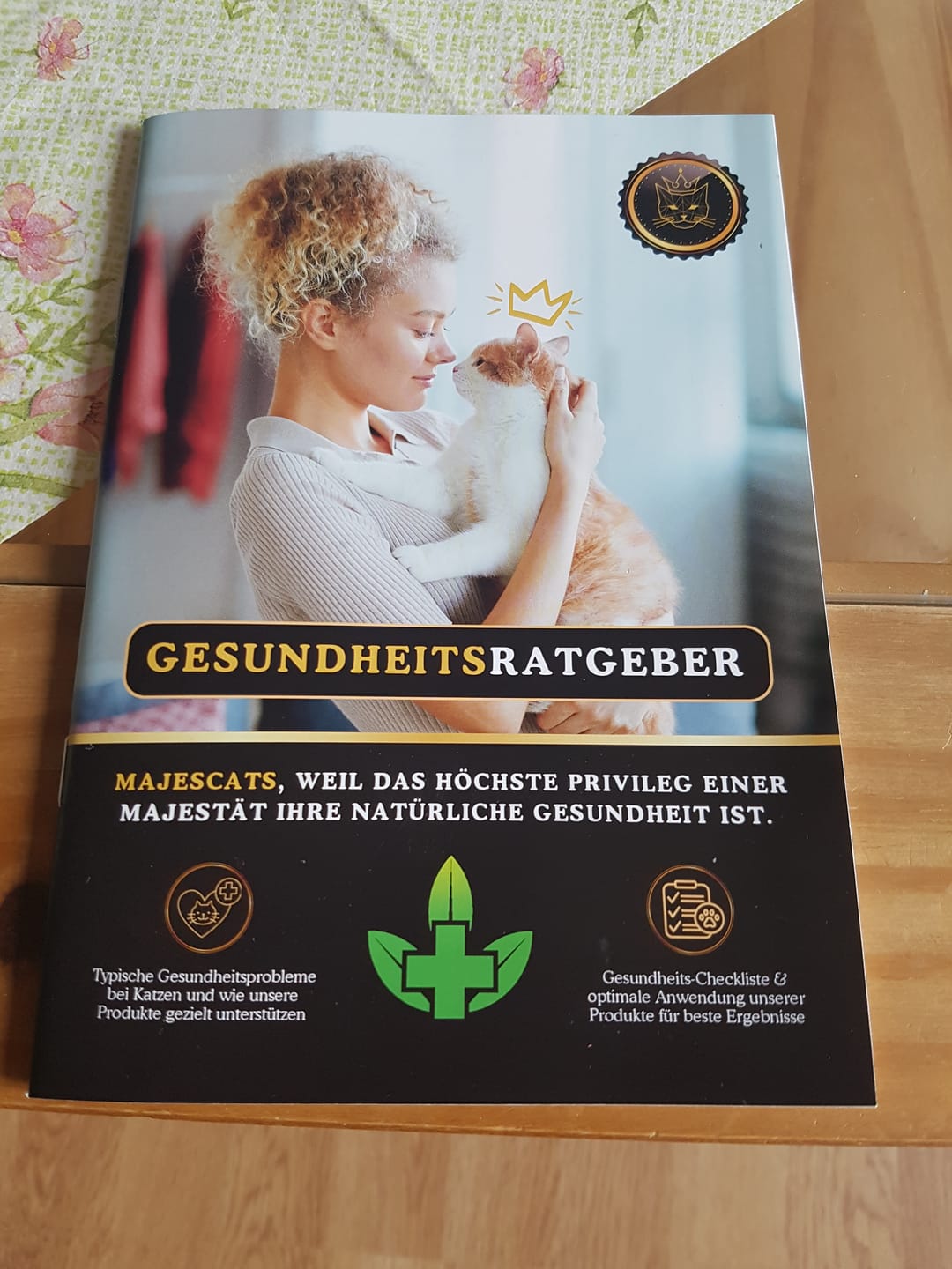 Customer photo review of Katzen Gesundheits Ratgeber von Majescats
