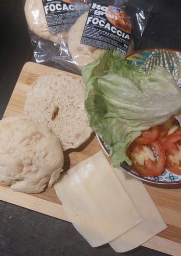 Customer photo review of Focaccia proteica