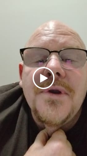 Customer video review of White Man Summer T-Shirt