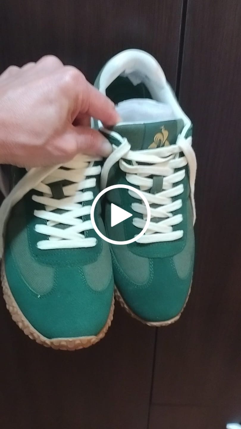 Customer video review of Zapatillas Le Coq Sportif Veloce Urban Verde