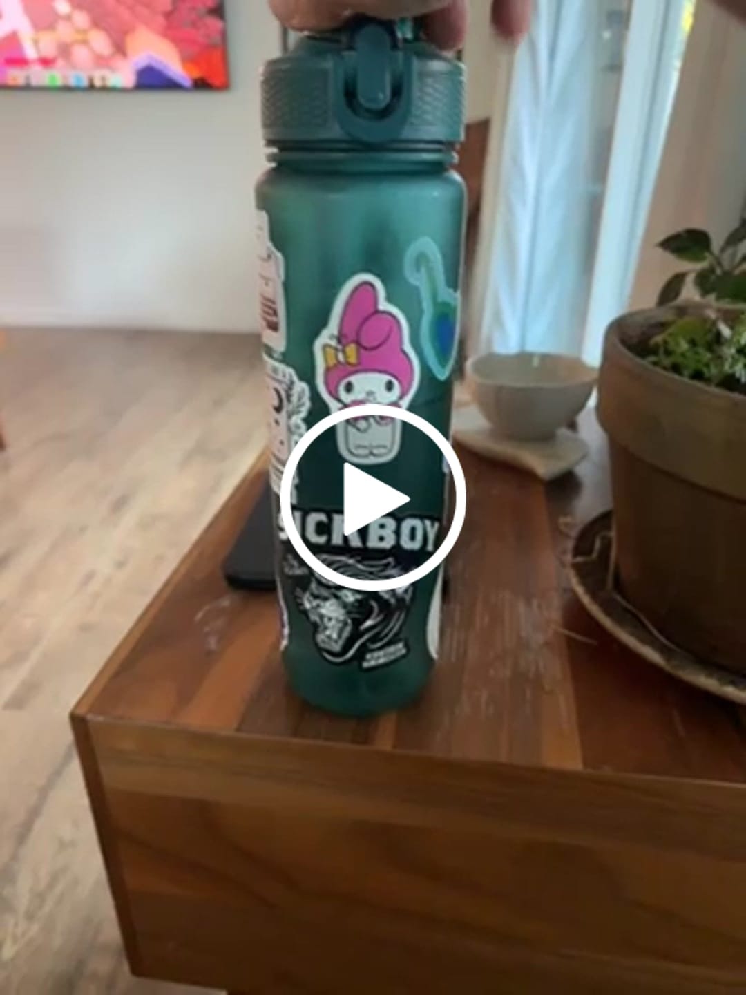 Customer video review of books are a magical place to be sticker