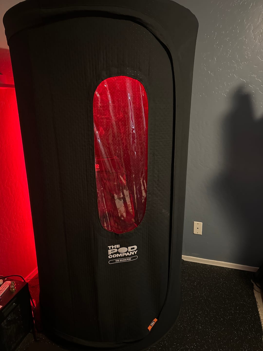 Customer photo review of The Sauna Pod