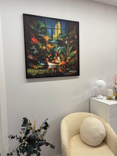 Customer photo review of Paveikslas “Escape From The City"