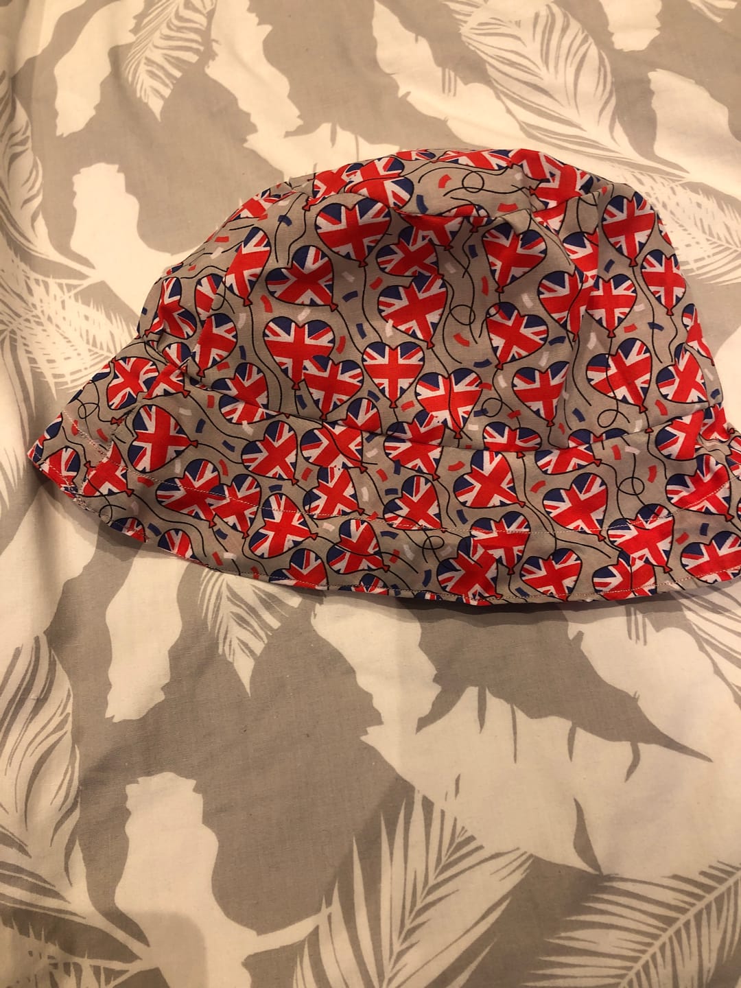 Customer photo review of Union Jack Balloons Polycotton Fabric