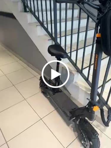 Customer video review of Ausom E-Scooter Seat