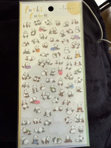 Customer photo review of Mind Wave Puchi Fuwa Animal Stickers