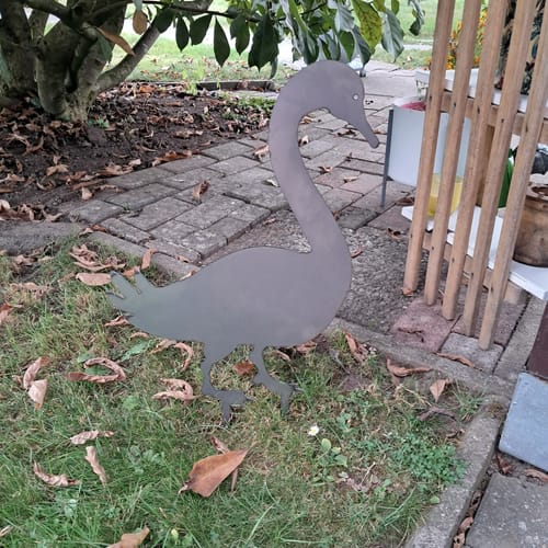 Customer photo review of Gartenstecker Gans