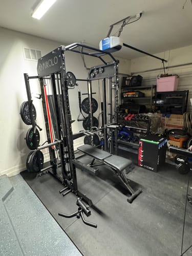Customer photo review of M7 Smith Machine Functional Trainer with Full Vertical Leg Press