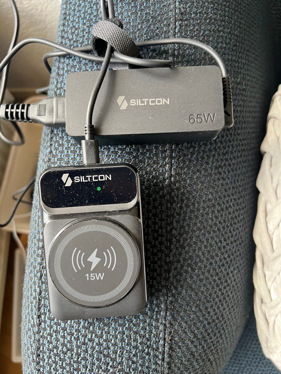 Customer photo review of Siltcon® Magnetische Powerbank 10000 mAh
