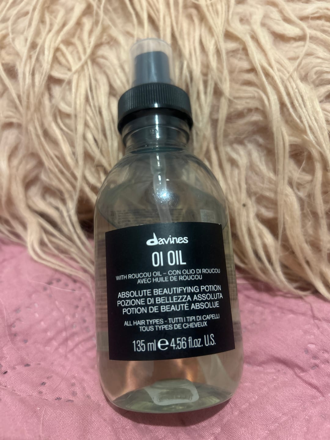 Customer photo review of Óleo Oi Oil Davines
