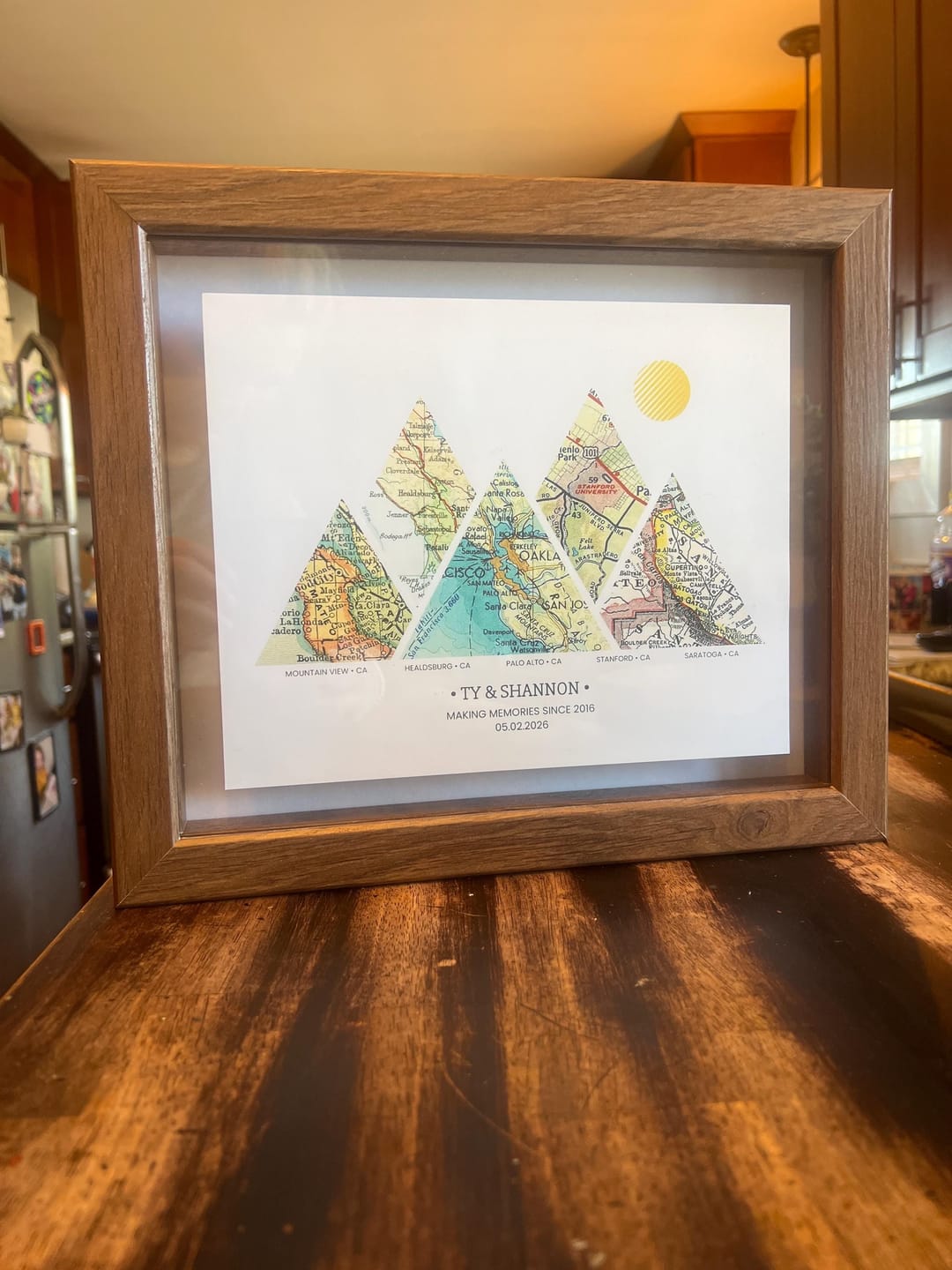 Customer photo review of Milestones Map [Digital Only]