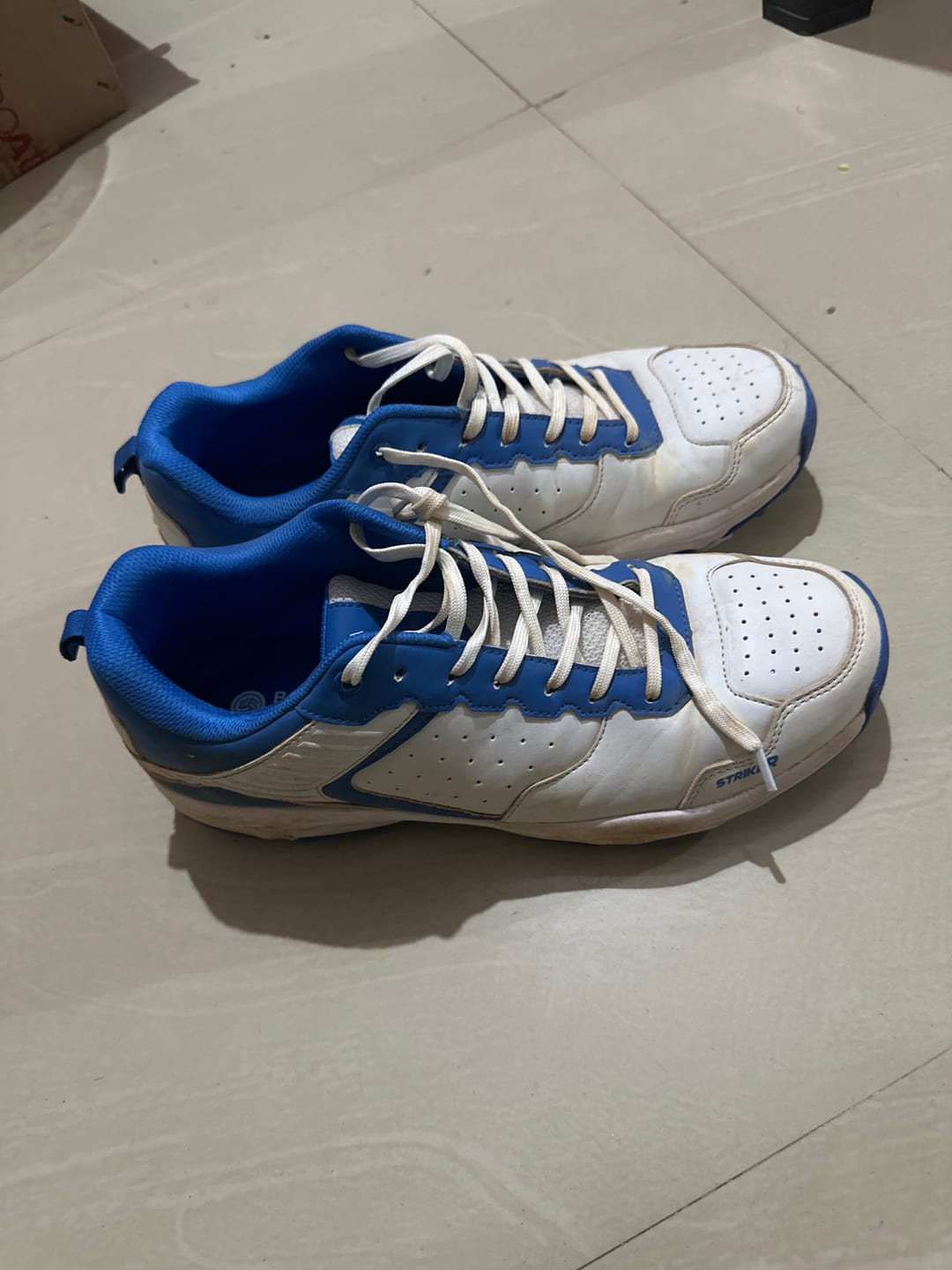 Customer photo review of Bacca Bucci STRIKER Cricket Shoes
