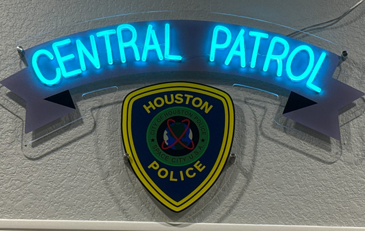 Customer photo review of Custom Neon Sign - Brenda MacNaul