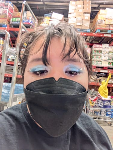 Customer photo review of KN95 Respirator Face Mask - Black