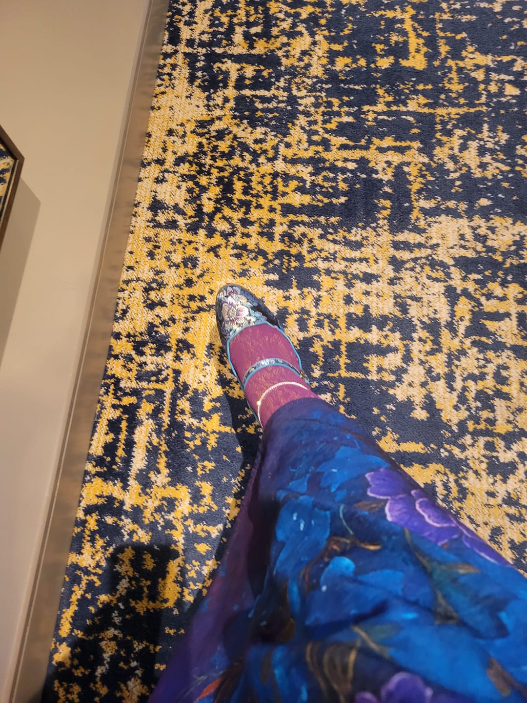 Customer photo review of Retro Handmade Embroidered Pumps