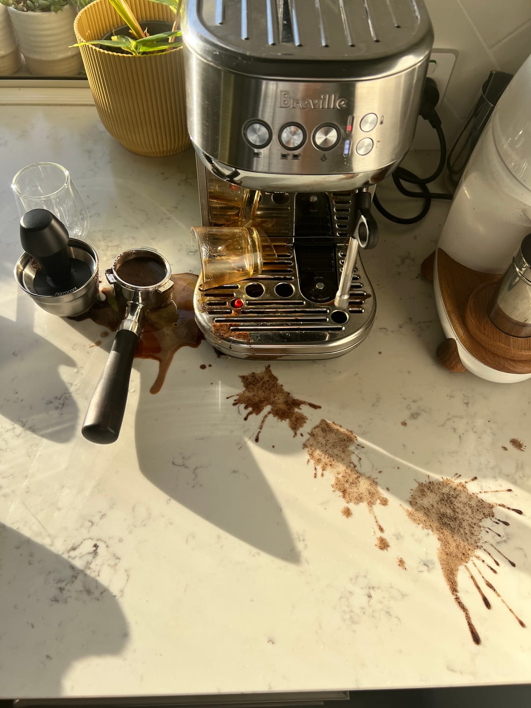 Customer photo review of High Extraction He[%] 54mm Breville Filter Basket - Dosing 18g-22g