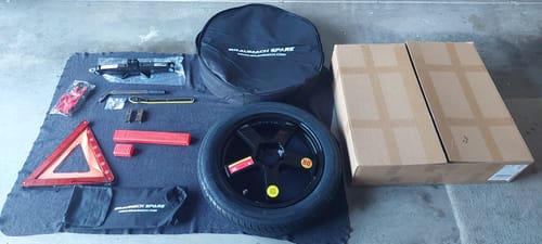 Customer photo review of Toyota C-HR Space Saver Spare Wheel Kit - HUB CENTRIC - Braumach Spare Wheel Kit All Models - 2019-2026
