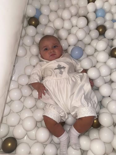 undefined review of Perfect Little Thing Christening Ankle Socks - Heart White image 1 out of 1