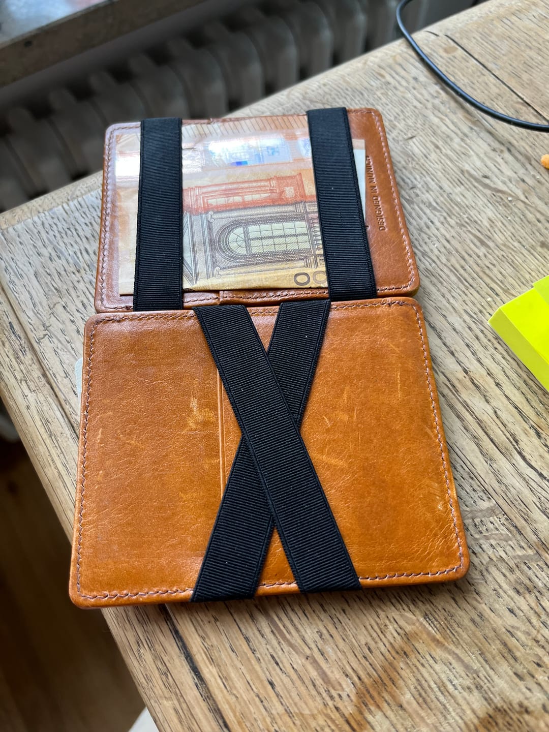 Customer photo review of Flap Boy Slim - Magic Wallet without Coin Pocket