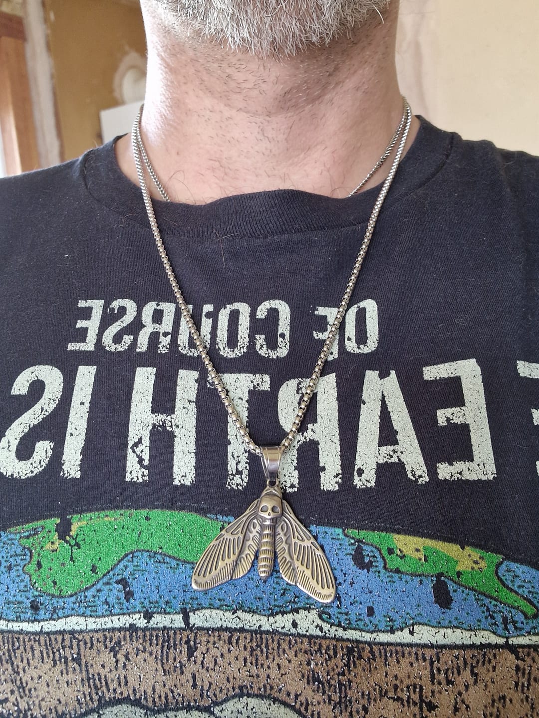 Customer photo review of SKULL BUTTERFLY.