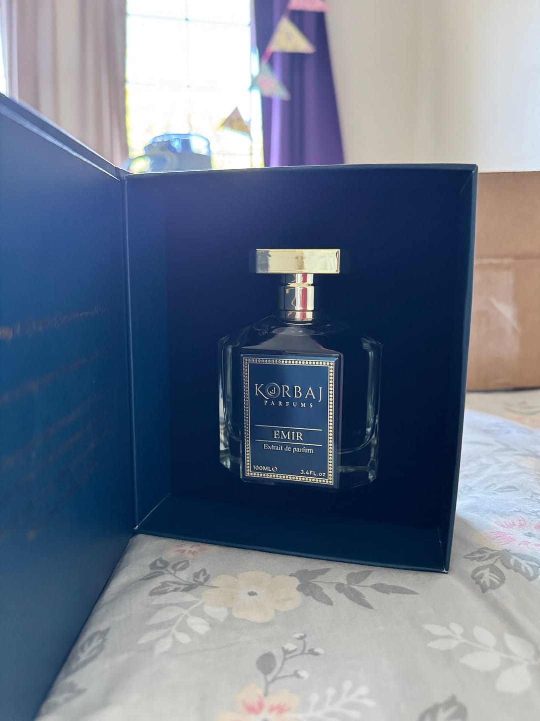 Customer photo review of EMIR 100ml + Free Sample Perfume Set