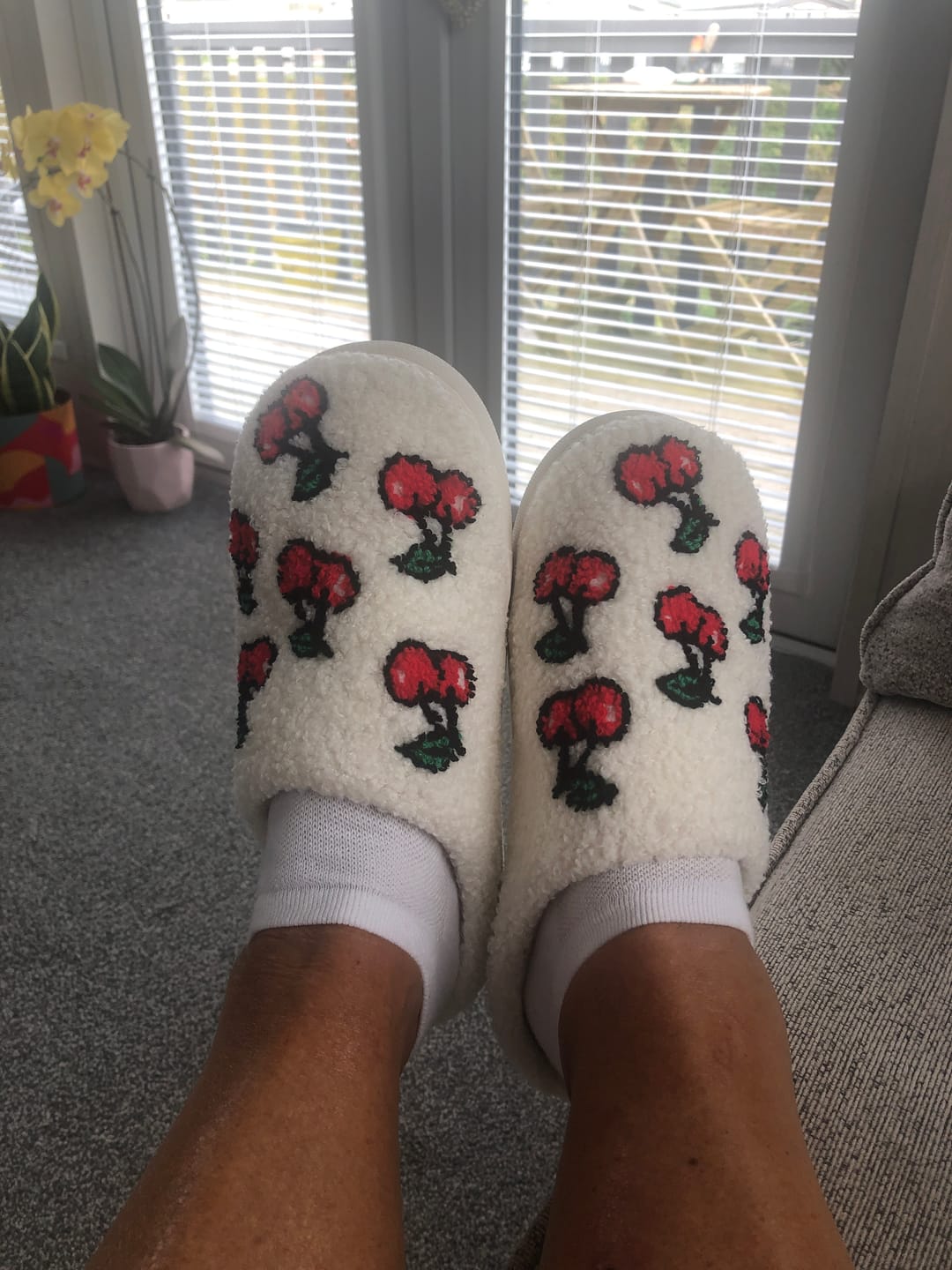 Customer photo review of Fruits Slides Slippers
