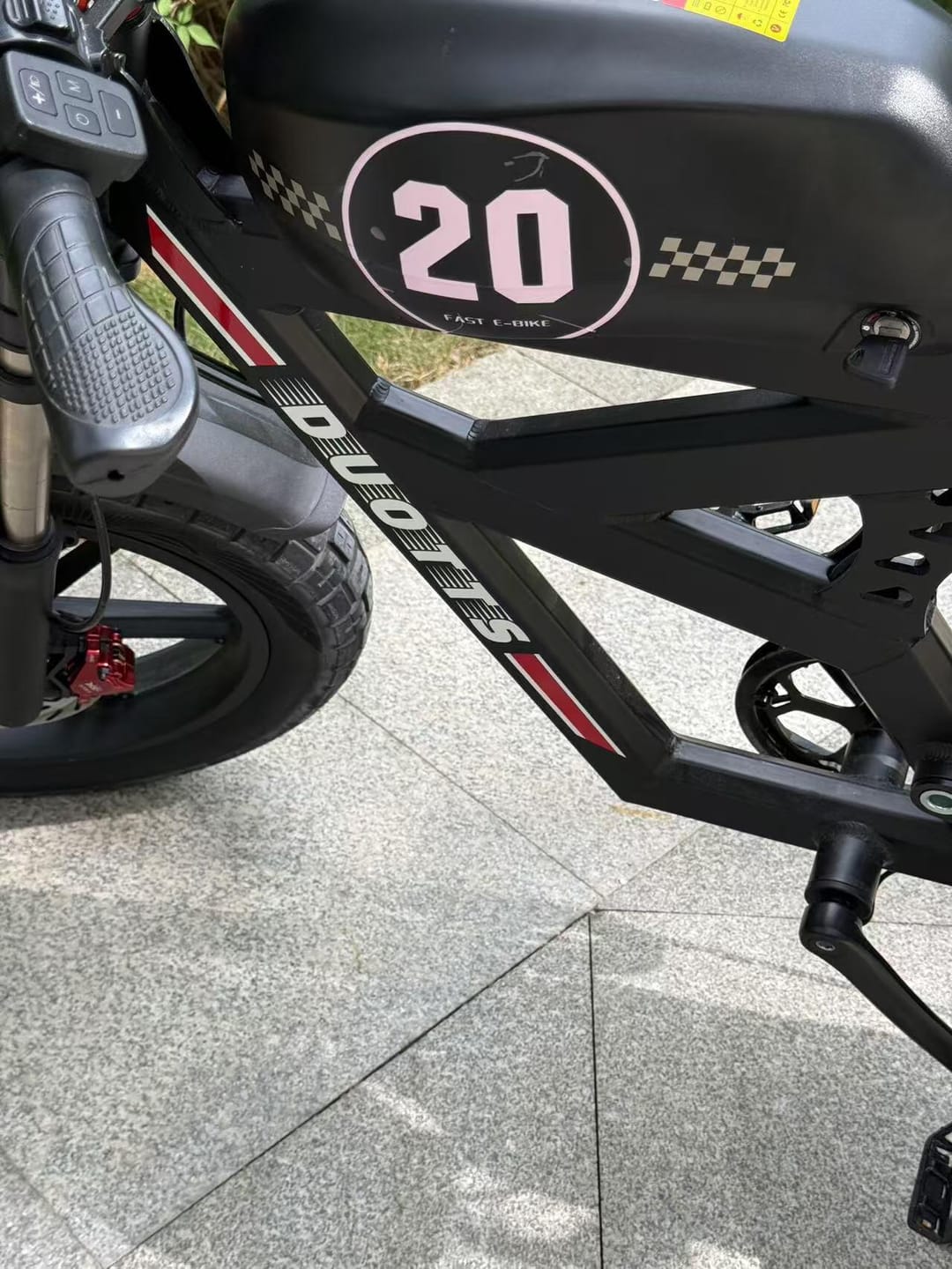 Customer photo review of DUOTTS F20 Electric Bike
