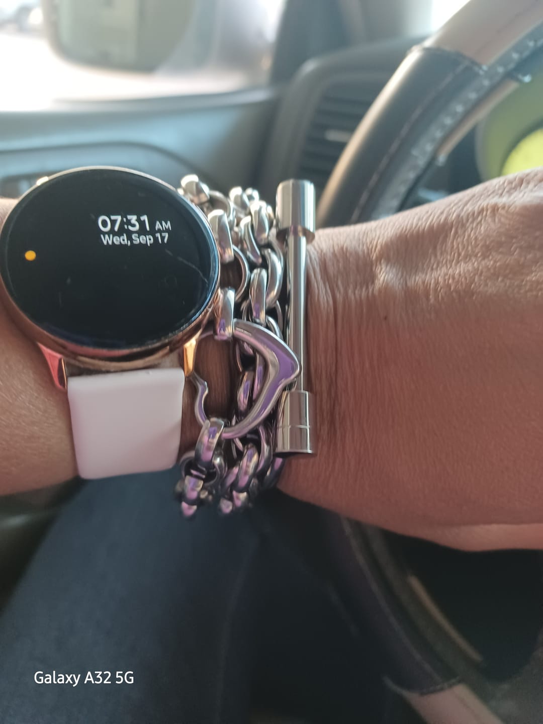 Customer photo review of Audra Bracelet Stack
