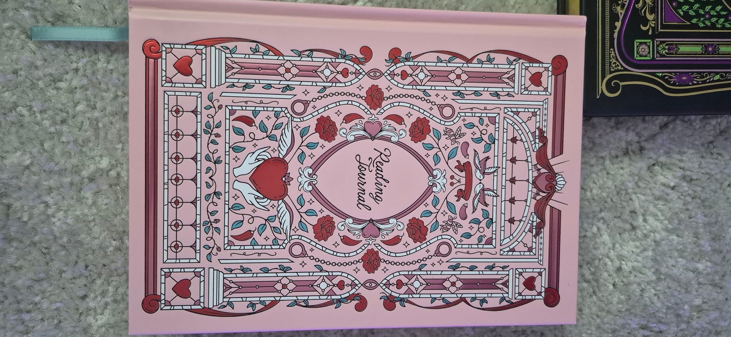 Customer photo review of Reading Journal - Sugar & Spice