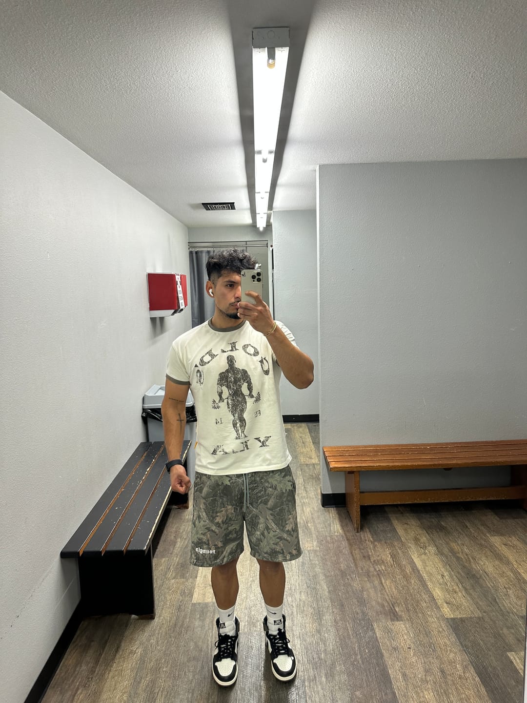 Customer photo review of 1118 - Tree Camo Cotton Shorts