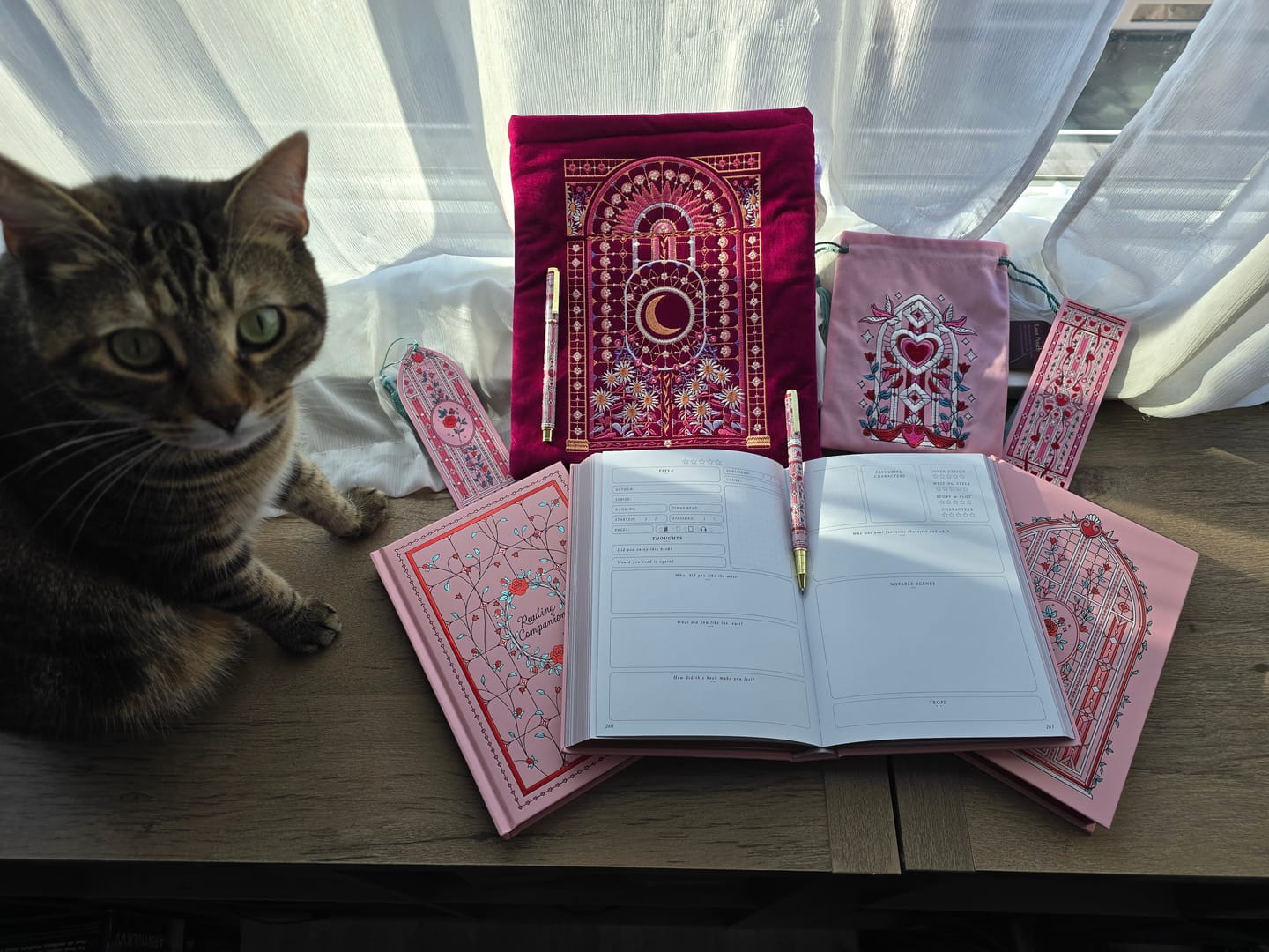 Customer photo review of Reading Journal - Sugar & Spice