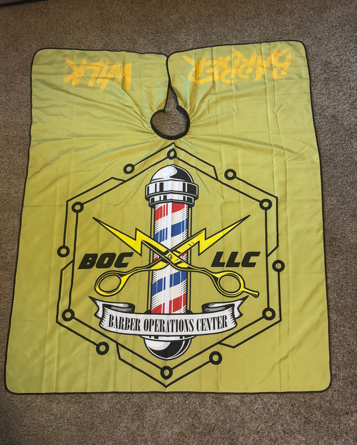 Customer photo review of Customize Your Cape