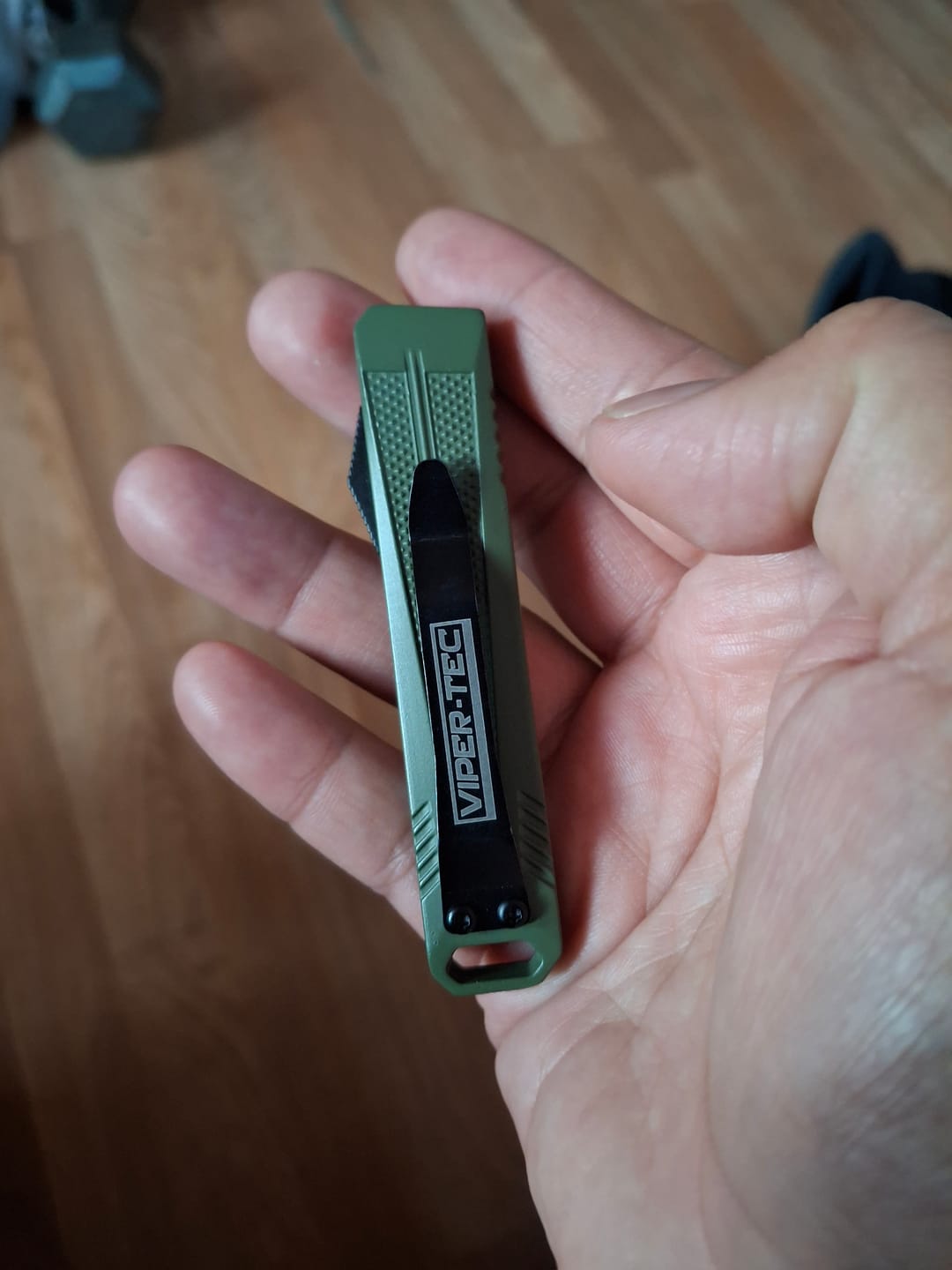 Customer photo review of 40% OFF VT Mini Stinger OTF Knife