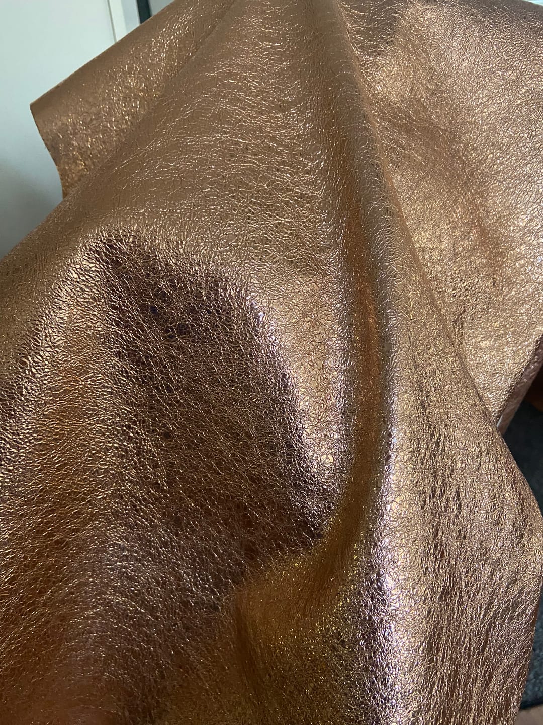 Customer photo review of Crinkle Metallic Foil Lamb | 9 Colors