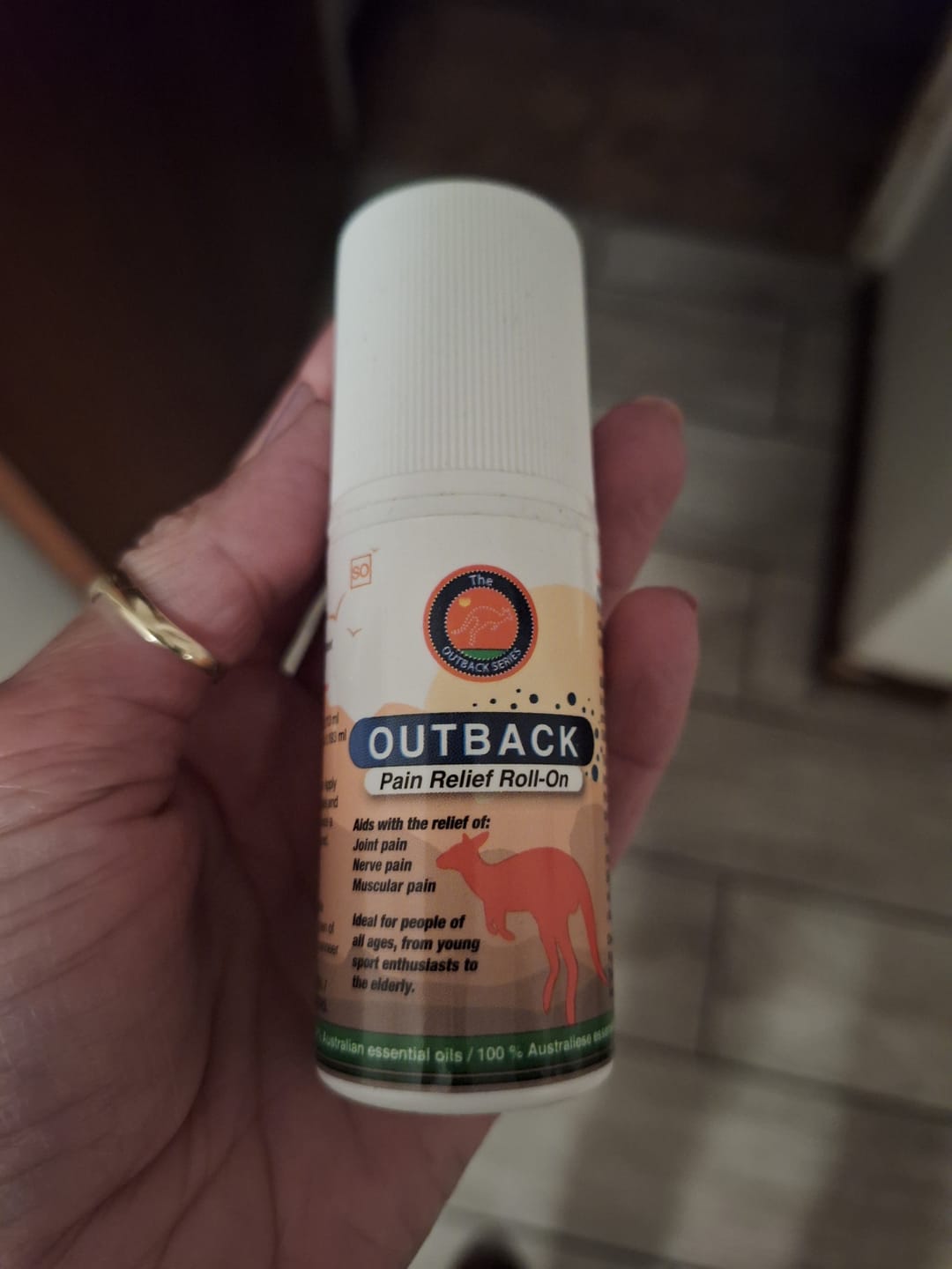 Customer photo review of Buy Joint Support, Get a Free 50ml Outback Roll on