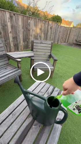 Customer video review of Artificial Grass Cleaner in Fresh Cut Grass Fragrance