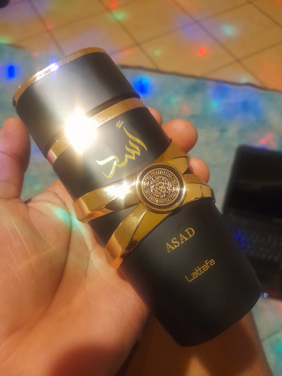 Customer photo review of Asad Lattafa 100ml edp