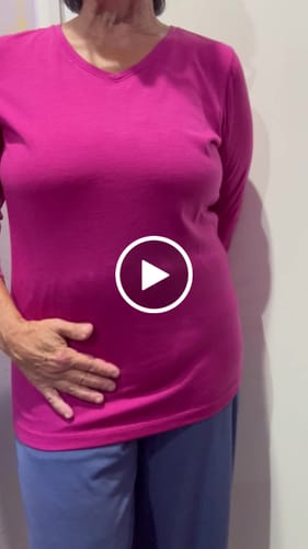 Customer video review of Elena 3/4 Sleeve V Neck • Final Sale Deals! - Fern Glow