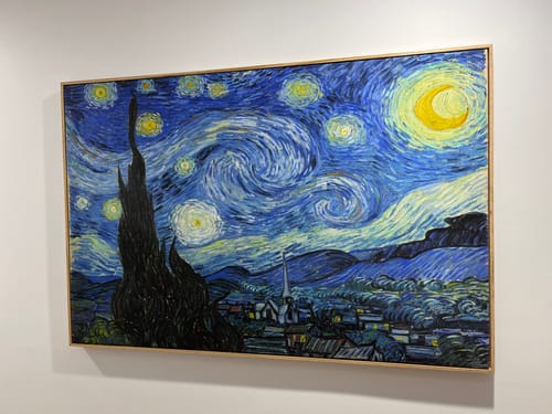 Customer photo review of Starry Night, 1889 by Van Gogh