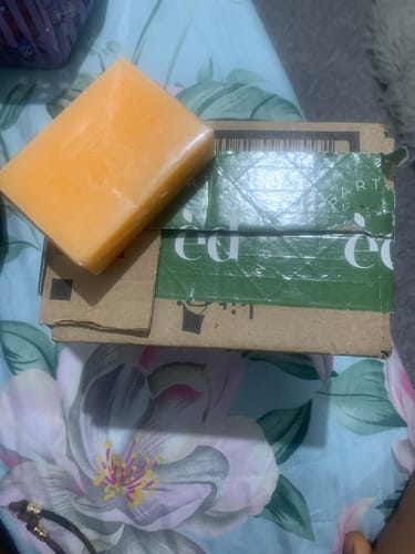Customer photo review of Turmeric Glow Soap