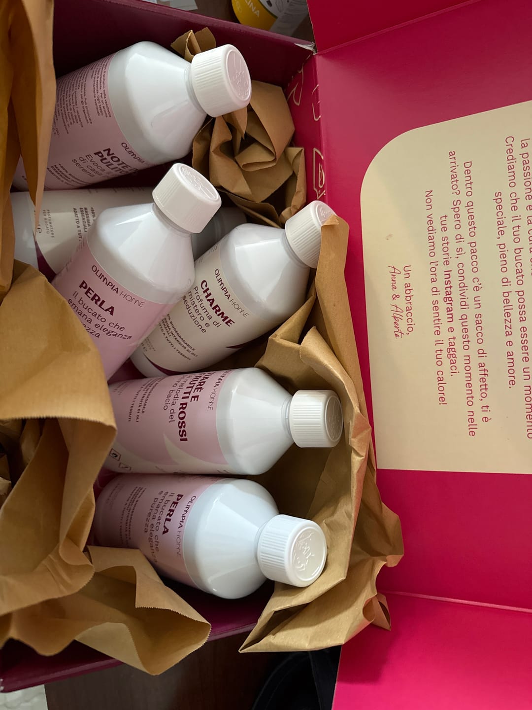 Customer photo review of Perla – Il bucato che emana eleganza e purezza