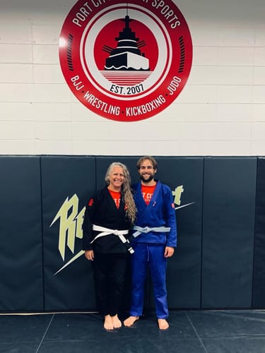 Customer photo review of Core Black Brazilian Jiu Jitsu Womens BJJ Gi