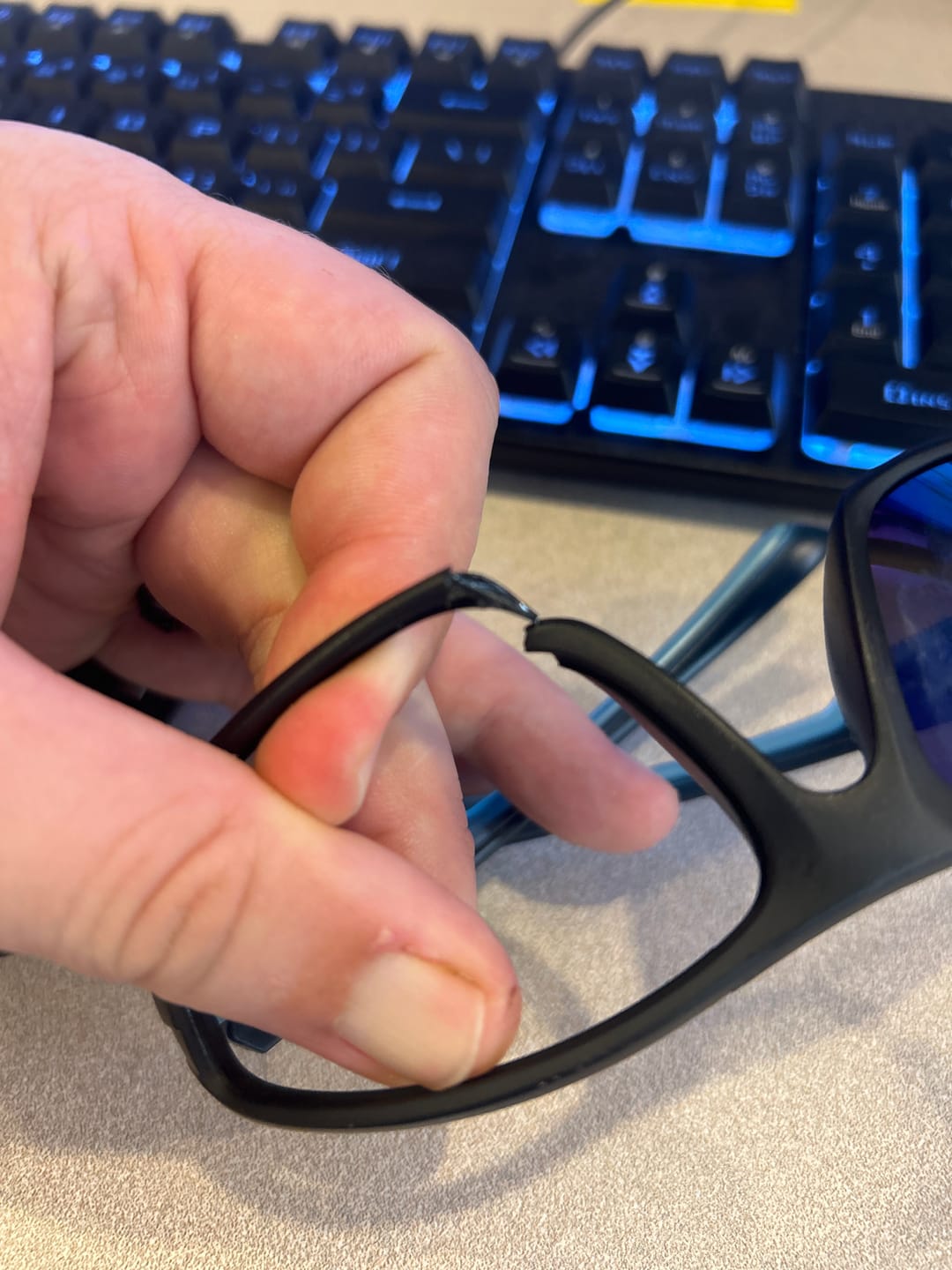 Customer photo review of Barry - Polarized Sports Wrap