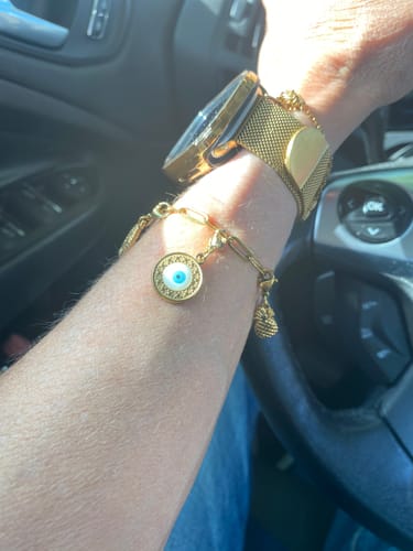 Customer photo review of Bracelet: Lucky Charm